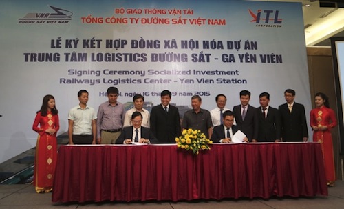 Xây dựng Trung tâm Logistics đường sắt ga Yên Viên ảnh 1